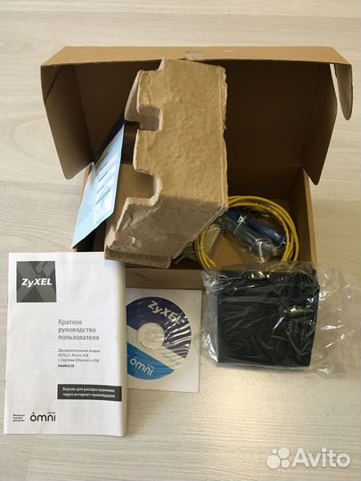 Новый Модем двухдиапазонный zyxel