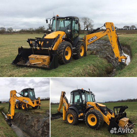 Услуги Экскаватор погрузчик JCB- 3CX Гидромолот