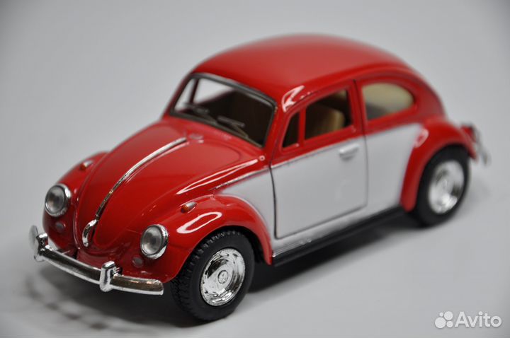Модель автомобиля Volkswagen Beetle Classic металл