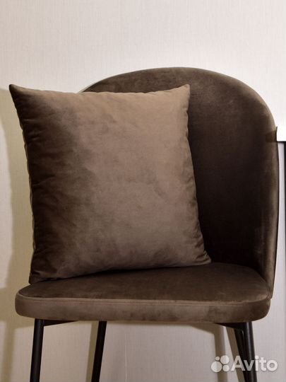 Комплект подушек, 43х43см 2шт, Кофе