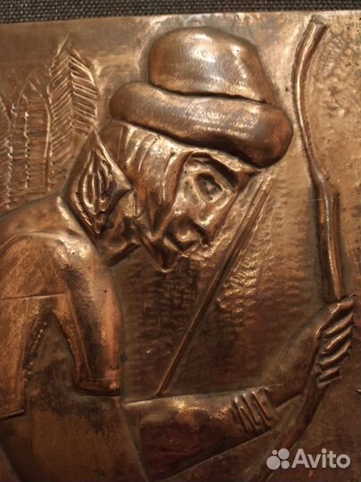 Чеканка медная 