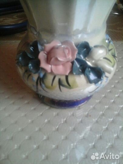 Вазы цветное стекло