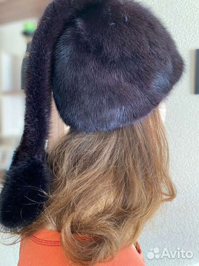 Шапка женская норковая новая