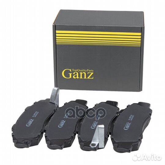 Колодки передние honda civic 96 ganz GIJ09266