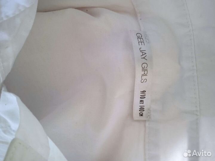 Рубашка для девочки 140