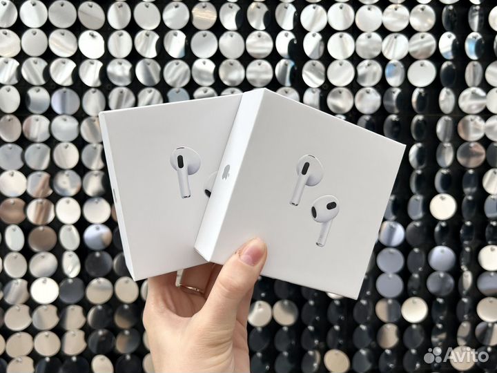 AirPods 3 «Оригинал» Чехол + Гарантия + Доставка