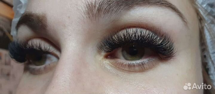 Наращивание ресниц на дому
