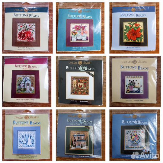 Наборы Mill Hill для вышивки