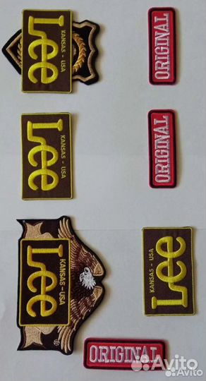 Нашивки на бейсболи : Wrangler, Lee