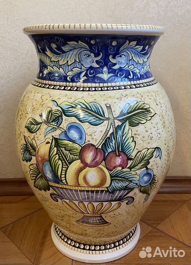 Ваза напольная керамическая