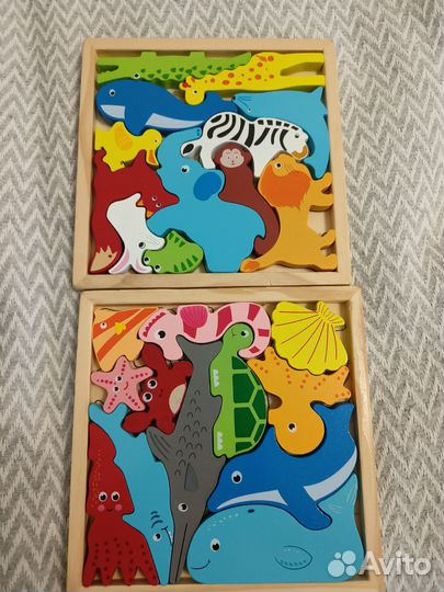 Пазл деревянный