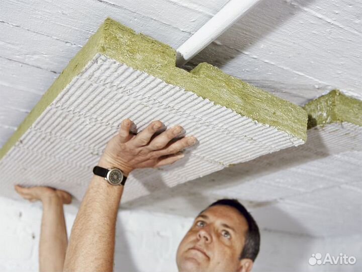 Монтаж систем двойной шумоизоляции для помещений