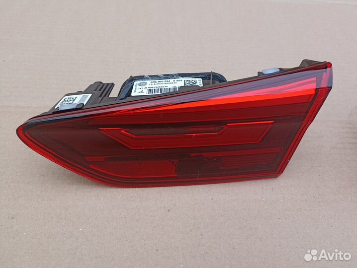 Фонарь задний правый внутренний volkswagen polo 6