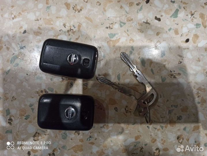 Оригинальные ключи ниссан