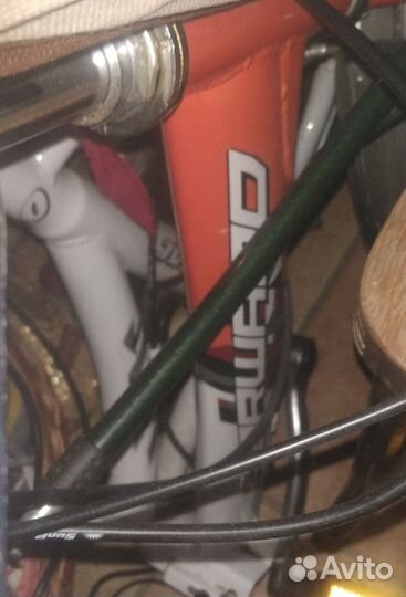 Городской велосипед, складной, 5 скор., сталь