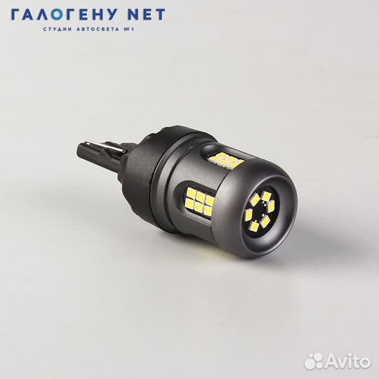 Автолампа GNX Boost W21W LED белая canbus (1шт)