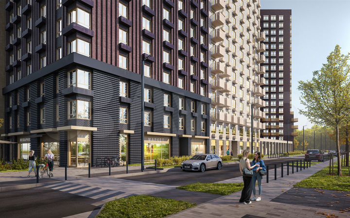 1-к. квартира, 44 м², 8/14 эт.