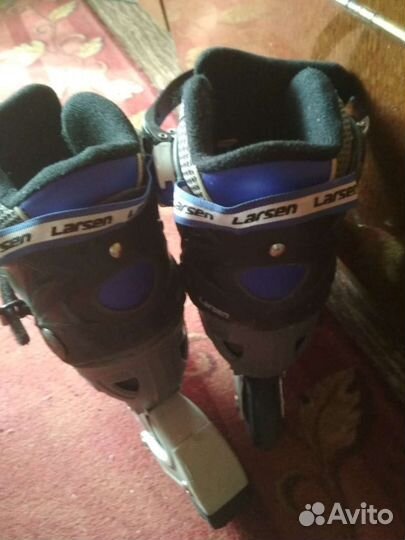 Раздвижные ролики и защита размер 33-36