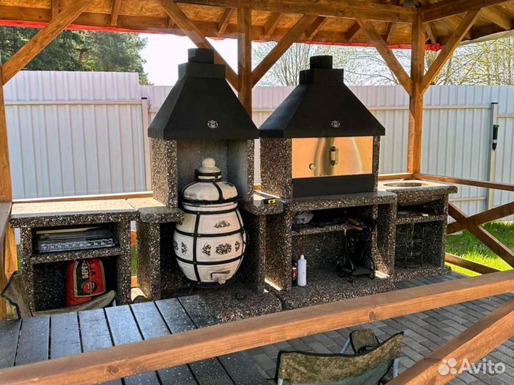 Барбекю комплекс, печи барбекю