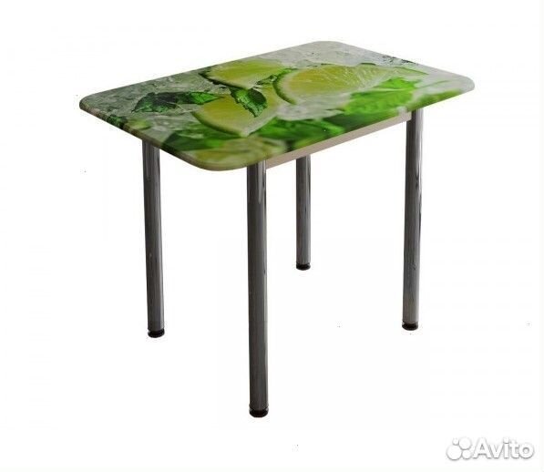 Стол обеденный (с принтом Лайм), наличие