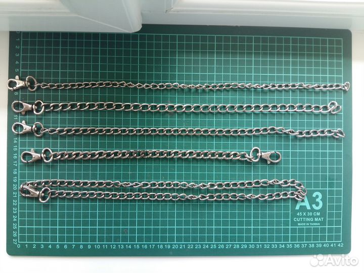 Цепочка цепь с карабином