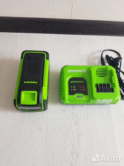 Аккумулятор greenworks 40v