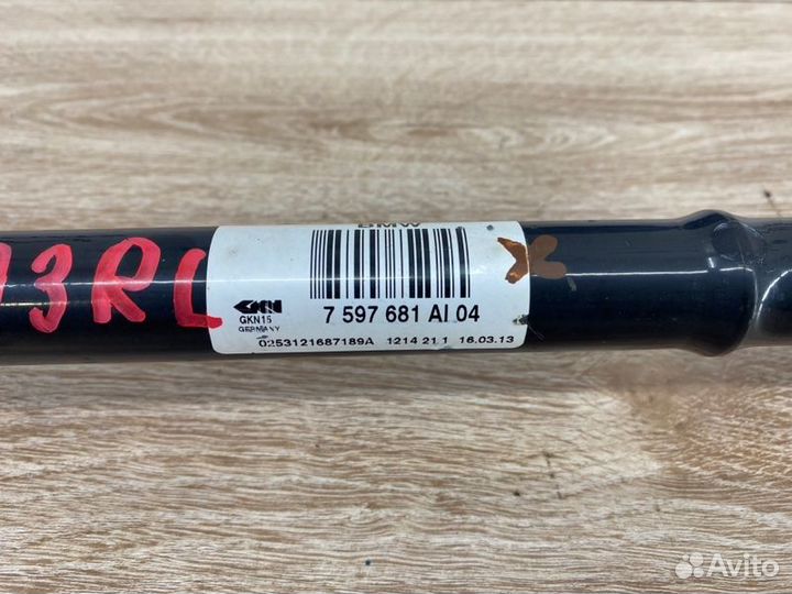 Привод задний левый Bmw 3 F30 N47D20 2013