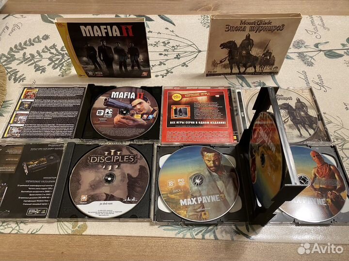 Игры PC лицензия. Mafia 2, Disciples 3
