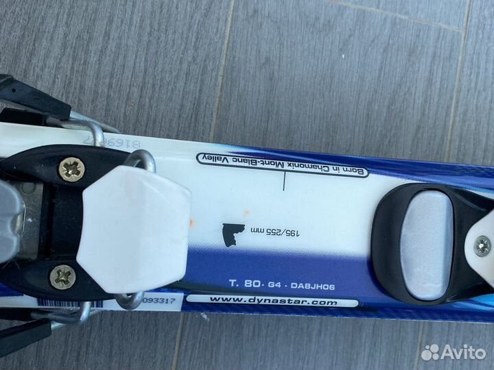 Горные лыжи детские и ботинки