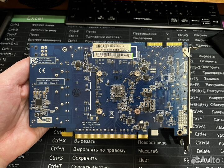 Видеокарта sapphire hd 6750 1gb нерабочая