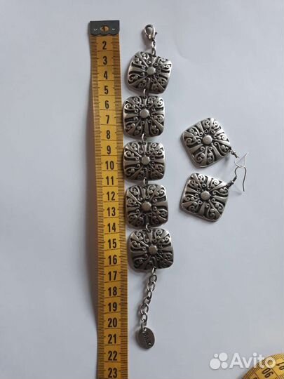 Браслет и серьги