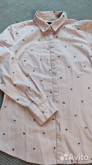 Рубашка женская sinsay size s в полоску