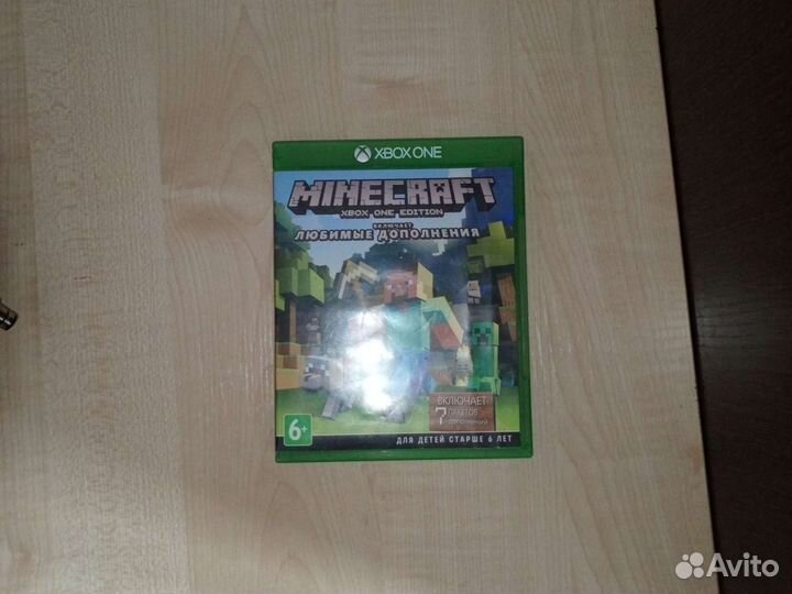 Диск от Xbox One Minecraft