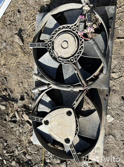 Вентилятор диффузор радиатора Chery Amulet