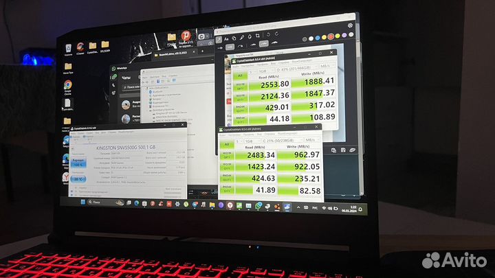 144hz Gtx1650+M2+16ddr4 игровой ноут Nitro 5
