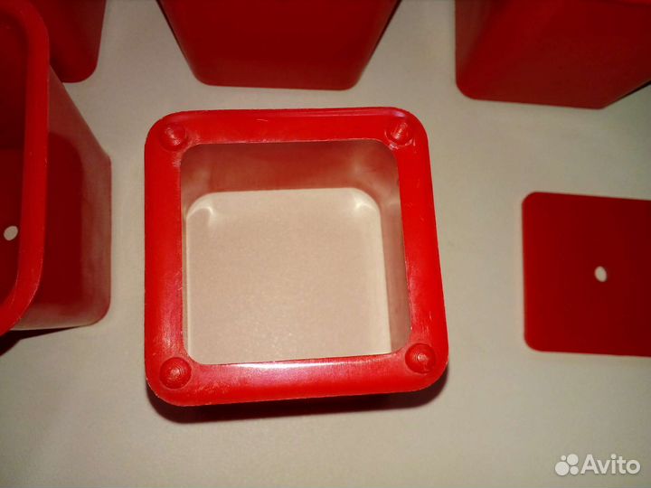 Горшочки для рассады со съемным дном многоразовые