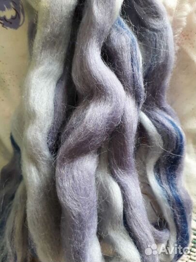 Шерсть для валяния и прядения