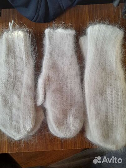 Варежки из собачьего пуха