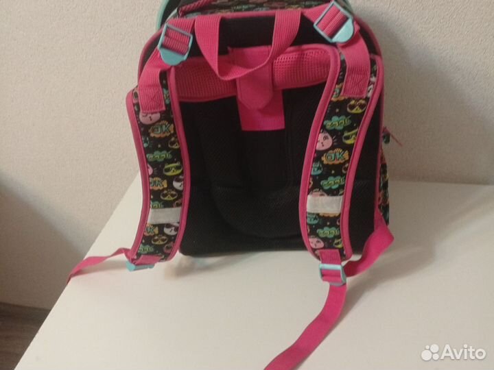 Рюкзак для девочки, с пайетками, состояние бу