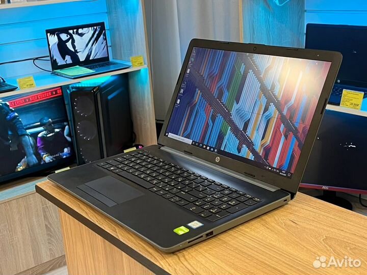 Красивый ноутбук HP / Intel / SSD / GeForce