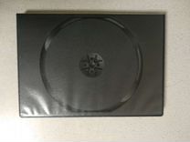 Бокс для дисков 1 DVD 14 mm черный