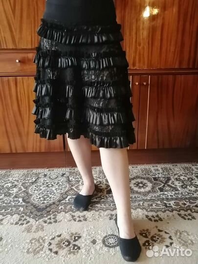 Тренировочная юбка для бальных танцев