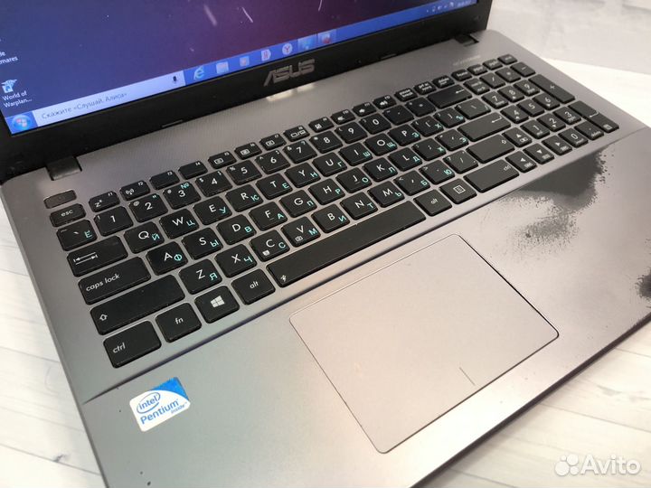 Игровой ноутбук Asus 2 видеокарты/intel