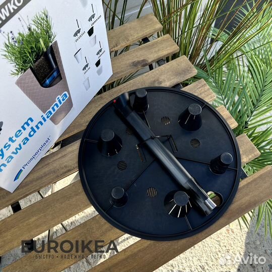 Автополив в кашпо от 34см