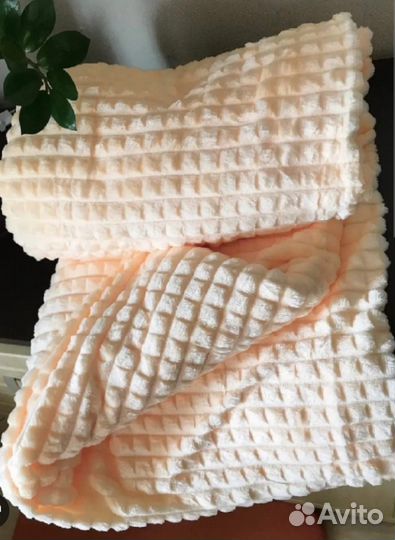 Плед кубик размер евро