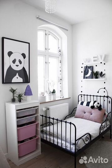 Детская кровать IKEA раздвижная