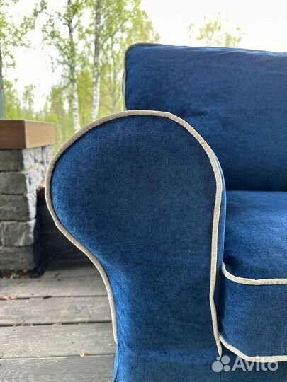 Чехол для дивана-кровати Экторп 2-местный (икеа)