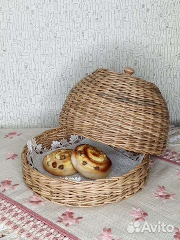 Хлебница плетеная