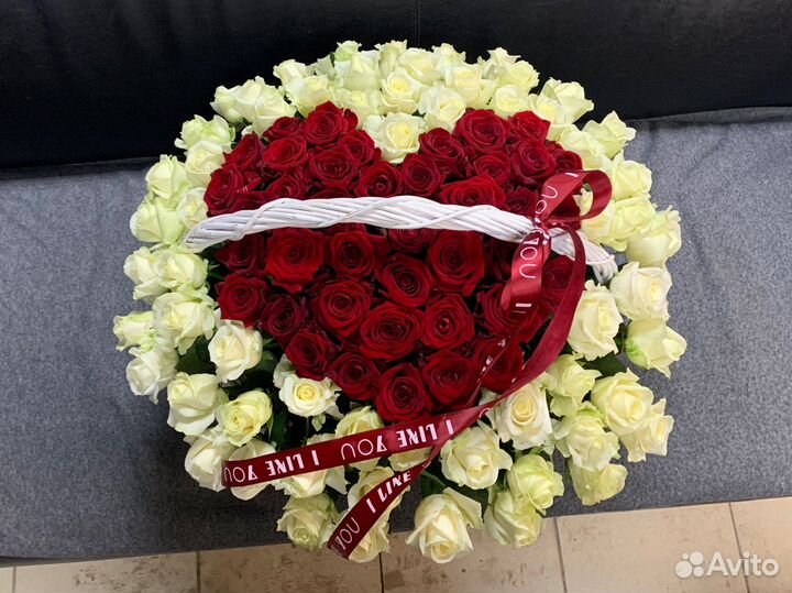 Букеты гиганты, розы 301шт, розы 101шт, розы 51шт