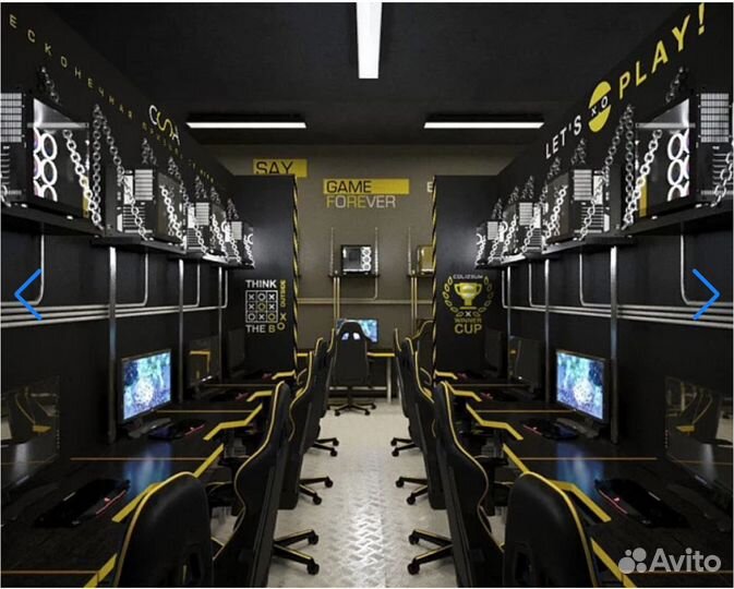 Компьютерный клуб с большой сетью и высокой прибыл